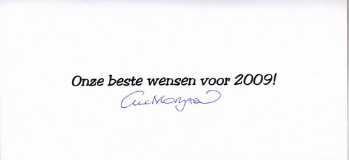 briefkaart  - nieuwjaar studio vandersteen 2009 gesigneerd lm _b (11K)