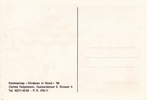 briefkaart - palestijnse kinderen 1968_b (19K)
