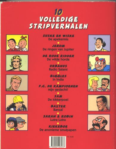 Vakantie boeken - Mega stripboek 1999 2994_b (11K)