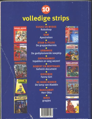 Vakantie boeken - Mega stripboek 2004 3009_b (11K)