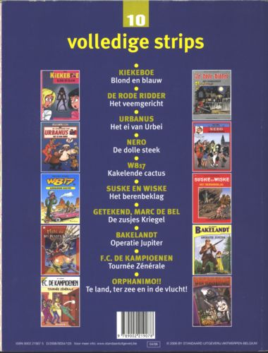 Vakantie boeken - Mega stripboek 2006 2980_b (11K)