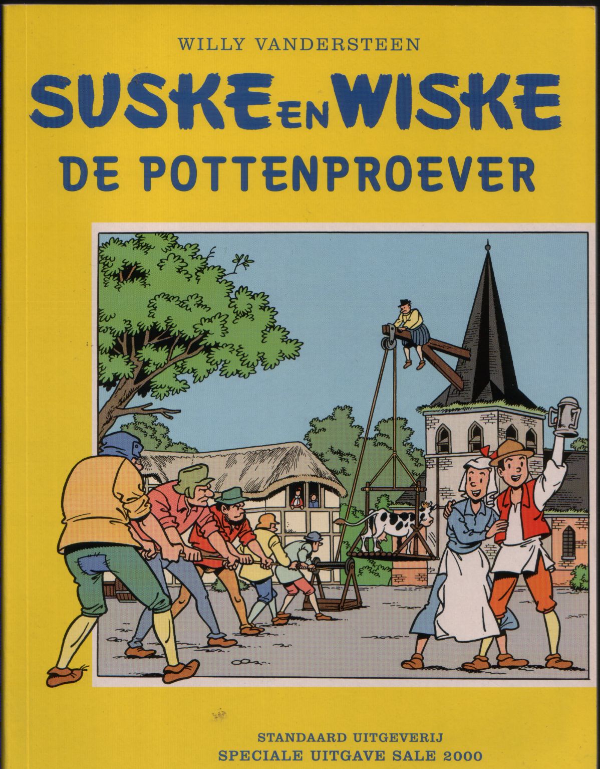 Bibliofiele uitgaven - De pottenproever geel sale2041_f (14K)