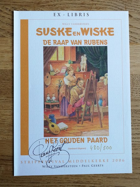 Bibliofiele uitgaven - De raap van rubens- Het gouden paard zeefdruk Middelkerke 480-500 2008_f (86K)