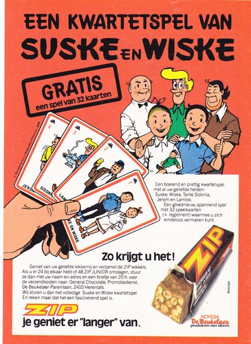 Curiosa - advertentie zip kwartet (84K)