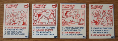 Curiosa - ah kwartet 1990 de komische koffieclub (39K)