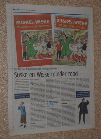 Curiosa - artikel nieuwsblad 3-7-2007 nieuwe cover (60K)