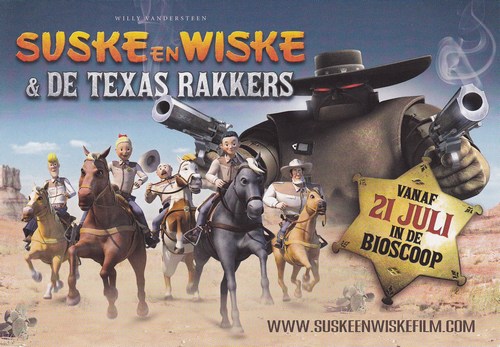 Curiosa - briefkaart texasrakkers (62K)