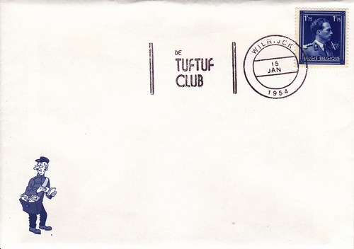 Curiosa - briefkaart tuftuf enveloppe (23K)