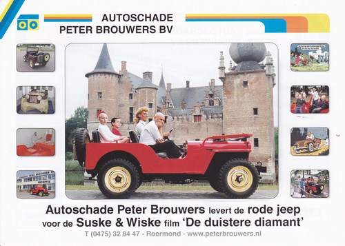 Curiosa - flyer de duistere diamant jeep 2004 (57K)