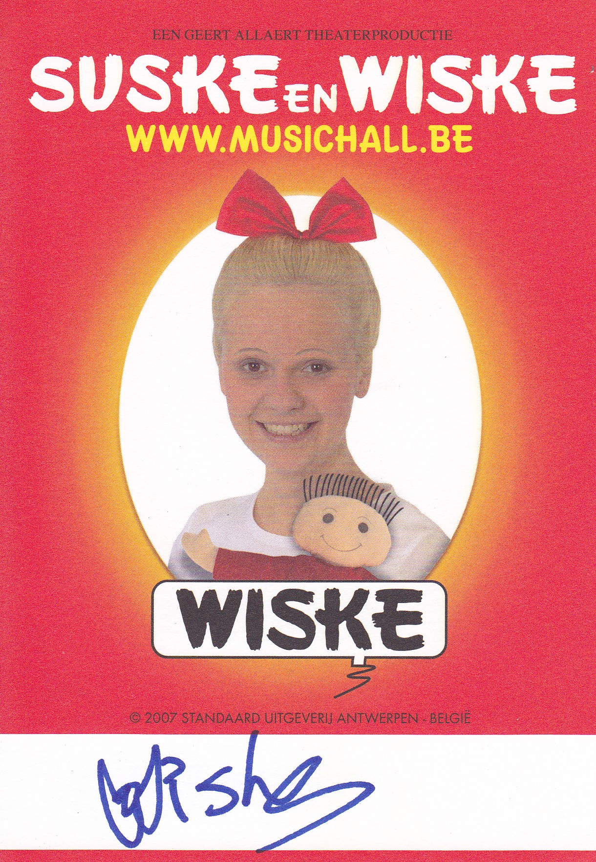 Curiosa - handtekeningkaart wiske (933K)