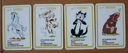 Curiosa - jumbokwartet 1981 dieren (32K)