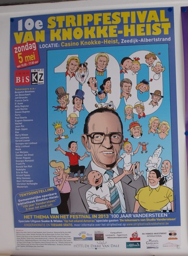 Curiosa - poster 110 jaar wily vandersteen knokke-heist (67K)