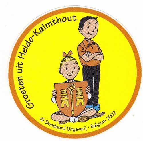 Curiosa - sticker kalmthout 10cm 2002 (67K)