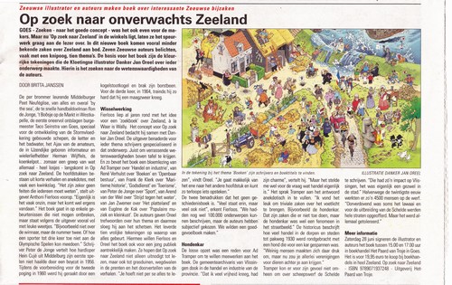 krantenartikel de bode 11-6-2014 Op zoek naar zeeland (76K)