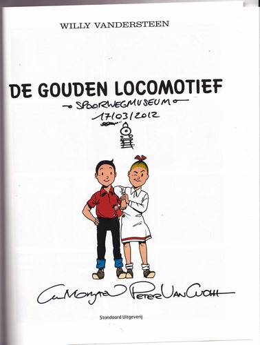 Reclame uitgaven - de gouden locomotief dff 25 gesign (44K)