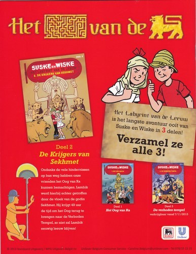 Reclame uitgaven - delhaize 2 de krijgers van sekhmet _b (64K)